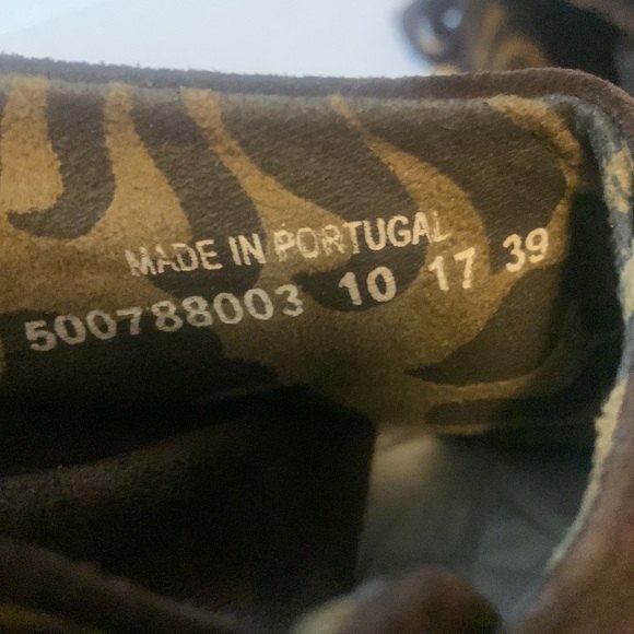 NEW FLY London Suede Ruched Ankle Boots w/ Tie YEBI Size 8.5 Euro 40 ESPRESSO - Picture 13 of 14